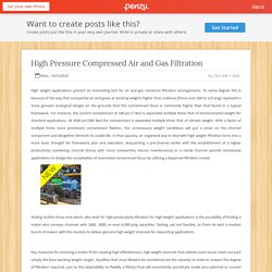 High Pressure Compressed Air and Gas Filtration