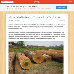 African Iroko Hardwood – Purchase From Top Company