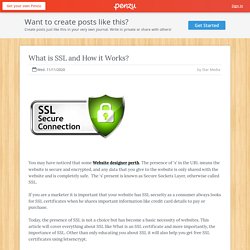 What is SSL and How it Works?