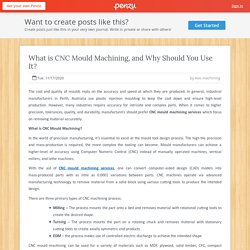 What is CNC Mould Machining, and Why Should You Use It?