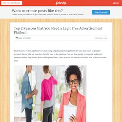 Top 2 Reasons that You Need a Legit Free Advertisement Platform