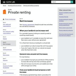 Private renting