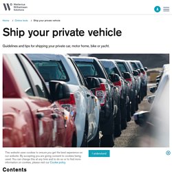 Ship your private vehicle
