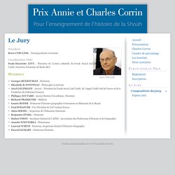 Prix Annie et Charles Corrin - Le jury