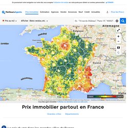 Prix immobilier : le prix du m2 pour toutes les villes de France