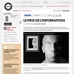 Le prix de l’information