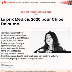Le prix Médicis 2020 pour Chloé Delaume...