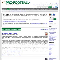 Pro-football Reference Blog