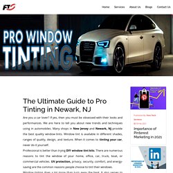 Pro Window Tinting NJ