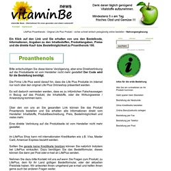 LifePlus Proanthenols 100 - OPC alle Infos, preiswert einkaufen, günstig bestellen, direkt bei Life Plus