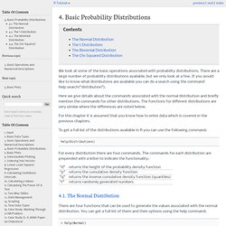 R Tutorial: Basic Probability