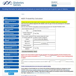 Providing information for patients and professionals on research and clinical care in genetic types of diabetes.