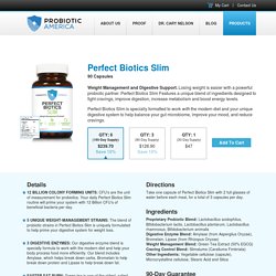 Perfect Biotics Slim