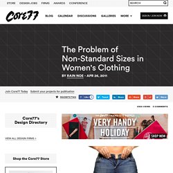 The Problem of Non-Standard Sizes in Women's Clothing