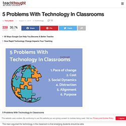 5 Problems With Technology In Classrooms