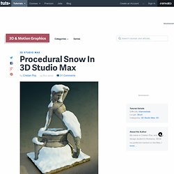 Procedural Snow In 3D Studio Max