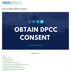 DPCC consent