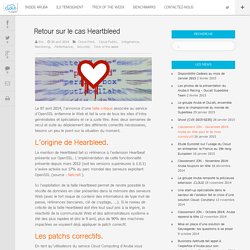 Procédures de mise à jour pour colmater les failles Heartbleed