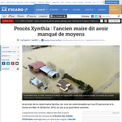 Procès Xynthia : l'ancien maire dit avoir manqué de moyens