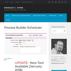 Process Builder Scheduler