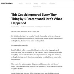 Process Improvement: This Coach Improved Every Tiny Thing by 1 Percent