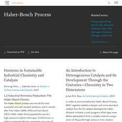 Haber-Bosch Process - an overview