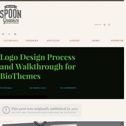 Logo Design Process and Walkthrough for BioThemes