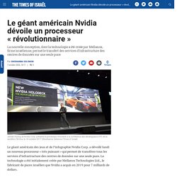 Le géant américain Nvidia dévoile un processeur "révolutionnaire"