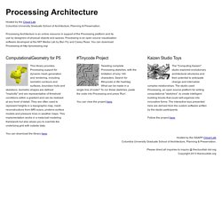 Processing Architecture