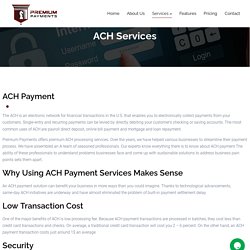 Ach Payment Processing Companies