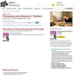 Processing and Arduino in Tandem: Creating Your Own Digital Art Tools, projBox Kit - Training