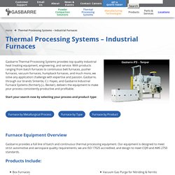 Thermal Processing Systems - Industrial Furnaces