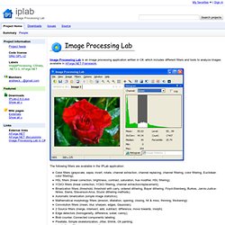 iplab - Image Processing Lab