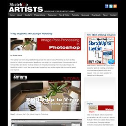 V-Ray Image Post-Processing in Photoshop