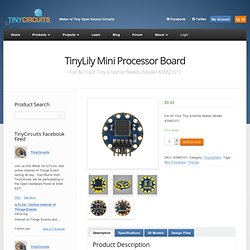 TinyLily Mini Processor Board
