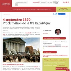 4 septembre 1870 - Proclamation de la République - Herodote.net