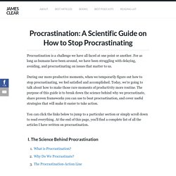 Procrastination: A Brief Guide on How to Stop Procrastinating