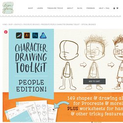 Procreate People Drawing Toolkit Download - Lisa Glanz