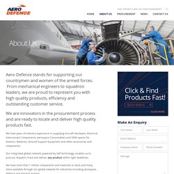Procurement Experts From Aircraft Hardware to OEM Spare