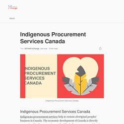 Indigenous Procurement Services Canada