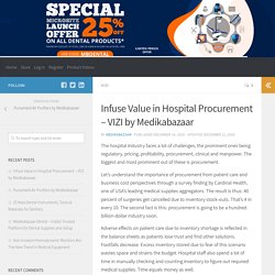 Infuse Value in Hospital Procurement – VIZI by Medikabazaar