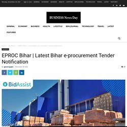 Latest Bihar e-procurement Tender Notification - BidAssist