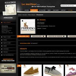 Prodiso les espadrilles du Pays Basque - Made in France