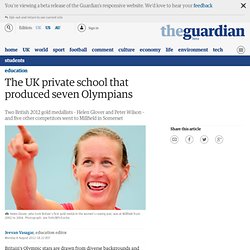 The UK private school that produced seven Olympians