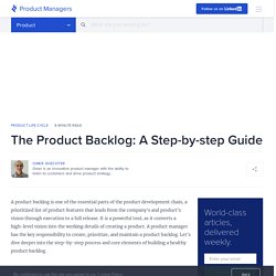 The Product Backlog: How to Build and Prioritize It