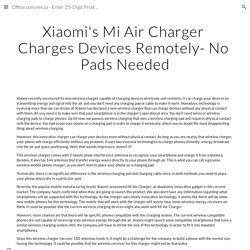 Office.com/setup - Enter 25-Digit Product key - www.office.com/setup - Xiaomi's Mi Air Charger Charges Devices Remotely- No Pads Needed