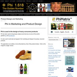 Marketing and product design and Phi