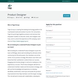 Product Designer - Togo Group - Career Page