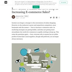 How Better Product Reviews Help in Increasing E-commerce Sales?