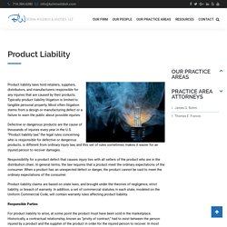 Product Liability Lawyers